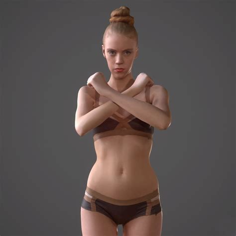 Download high resolution 3d scans in.obj,.stl,.ply or.wrl for free. female realistic 3d obj
