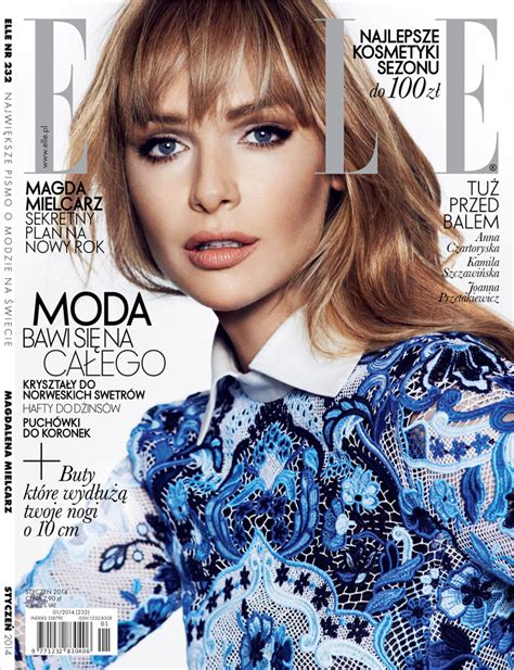 Magda mielcarz w nowych włosach. Magdalena Mielcarz for Elle Poland by Mateusz Stankiewicz
