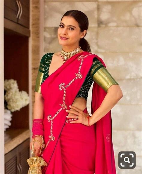 Jun 23, 2021 · urvashi rautela's multicoloured saree with red borders and blue blouse is by the designer asha gautam costing around rs. Pin by Teejay Joshi on blouse update | Kajol saree, Sari ...