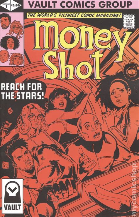 Money shot is a 2019 comic book series written by tim seeley and sarah beattie, penciled by rebekah isaacs and colored by kurt michael russell. Money Shot (2019 Vault) comic books