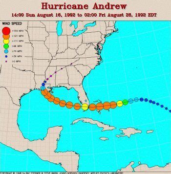 South florida in hurricane eta's path, nhc says. hurricane andrew map ; on vacation in Biloxi Mississippi ...
