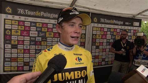 Harm vanhoucke probeerde het ook op de slotklim. Jonas Vingegaard - Post-race interview - Stage 6 - Tour de Pologne 2019 - YouTube