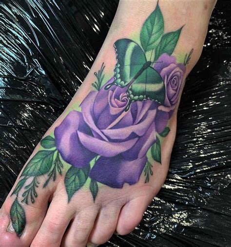 See more ideas about tattoos, leg tattoos, rose tattoos. Top 81 Best Purple Rose Tattoo Ideas - [2021 Inspiration ...