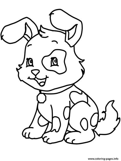 With these free cartoon puppy coloring pages, you can print out an entire coloring book full of lovable puppies in various situations and adventures. Happy Cute Puppy Free 556c Coloring Pages Printable