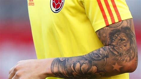 James rodríguez is a colombian professional footballer who is ranked among the best young like all other football players, he has tattoos on his skin which distinguish him from other players while in. Last Name Rodriguez Tattoo On Arm - tattoo design