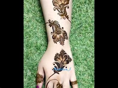 Golecha white natural herbal henna cones temporary tattoo body art kit.white bridal party henna mehandi cone. نقش حناء لعام 2020 - YouTube | Henna, Tattoos