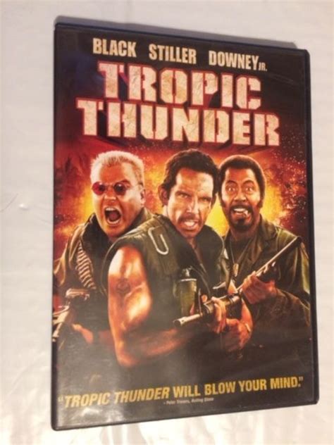 They decide to make a change by producing a film based on the memoir of a soldier who used to join vietnam war. Tropic Thunder DVD, 2008, Ben Stiller,Jack Black,Robert ...