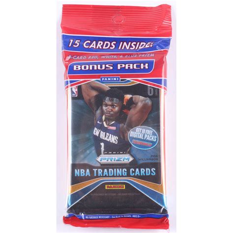 Check spelling or type a new query. 2019-20 Panini Prizm NBA Trading Card Packs with (15) Cards | Pristine Auction