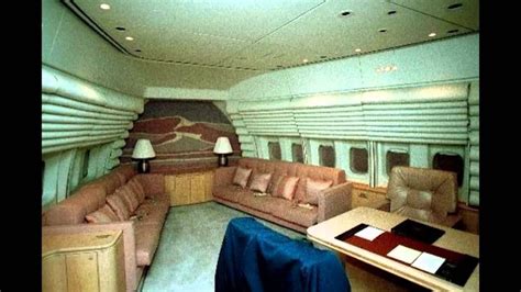 The southwestern theme for the room was designed by former first. Inside Air Force One - YouTube