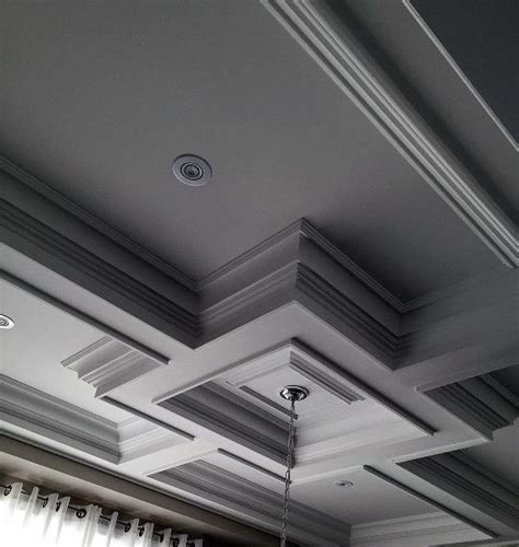 Finally, this muted but authentic creation of a coffered ceiling with a silver and white feel to it is certainly all. Top 50 Best Coffered Ceiling Ideas - Sunken Panel Designs