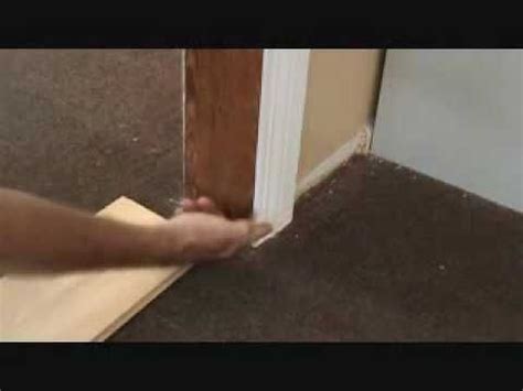 Check spelling or type a new query. Installing a laminate floor: marking to undercut a door ...
