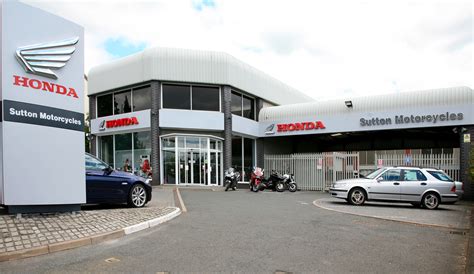 Find the closest location & hours here. Sutton Motorcycles open new Honda dealership | Visordown