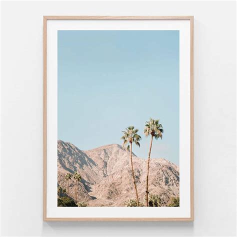 Maybe you would like to learn more about one of these? Palm Springs Mountains | Framed Print or Canvas Wall Art ...