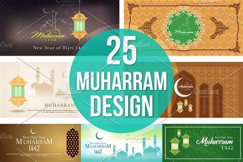 Maybe you would like to learn more about one of these? 25 Muharram Banner Islamic New Year in 2020 | Islamic new ...