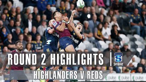 Super rugby match reds vs highlanders (26 apr 2020). ROUND 2 HIGHLIGHTS: Highlanders v Reds - 2019 - YouTube