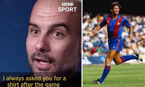 Gary lineker ist ein am 30. Pep Guardiola jokes about not getting Gary Lineker's shirt ...