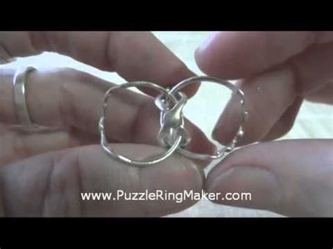 Sterling silver four band x weave puzzle ring(sizes 5,6,7,8,9,10,11,12,13,14). How To Assemble A Turkish Puzzle Ring (With images ...