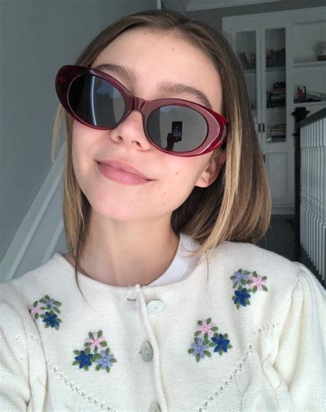 As of 2021, she is 22 years old along with 5 feet and 3 inches tall in height. Picture of G. Hannelius