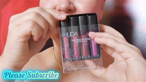 Swatches | huda beauty pink edition liquid matte lipstick minis on olive skin/dark lips. Huda Beauty Lip Real Dubai Hot Lips Matte Shine Liquid ...