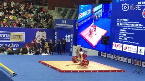 Today chinese weightlifter liao qiuyun set a new world record in clean & jerk with a lift of 128kg in the 55kg female category exceeding by 1kg the mark of. liao qiuyun 125 55