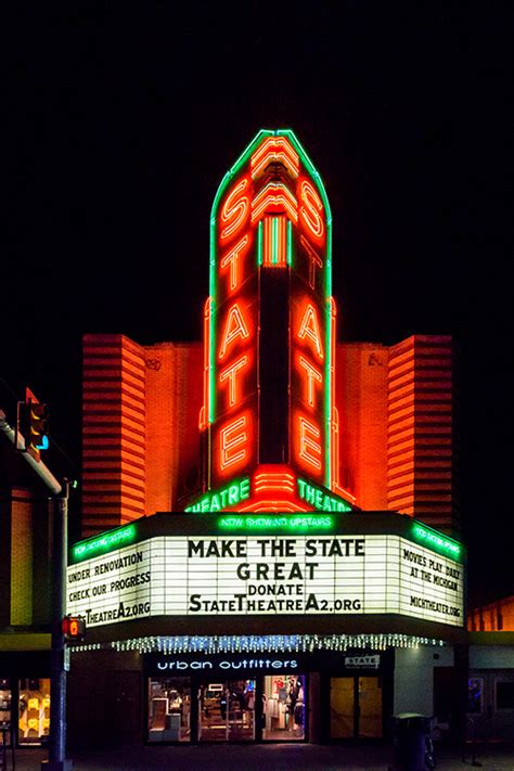 Movie theater in ann arbor, michigan. Ceremonial demolition, public fundraising begin for State ...