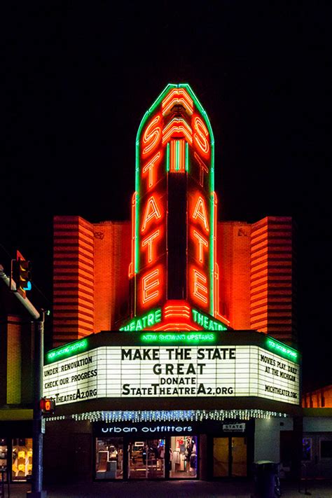 Movie theater in ann arbor, michigan. Ceremonial demolition, public fundraising begin for State ...