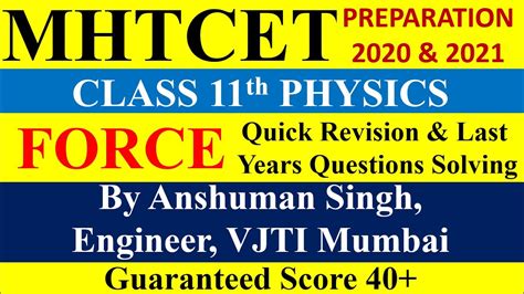 Candidates who have filled and submitted the online application form can make corrections till the last date. force | mht cet 2020 and 2021 Preparation | previous years ...