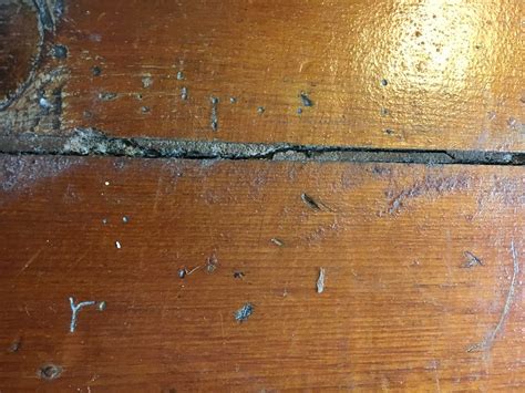 Use a vacuum or blower to clean it out. Can You Use Wood Filler On Inch Gap : Eek My Hardwood ...