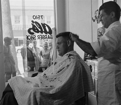 You go to the barber—especially a new one—and walk out with a haircut that's nothing like what you feel weird bringing a celeb pic? Flat Top Please.. | Barber shop haircuts, Barber shop, Vintage barber