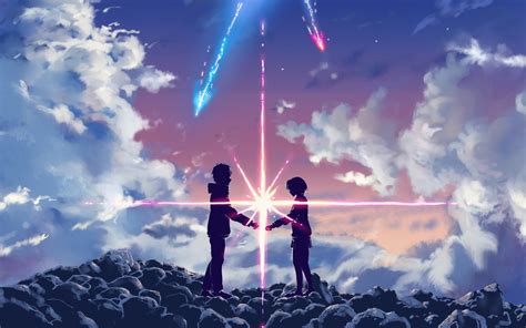 This animated wallpaper was featuring in the anime movie your name (kimi no na wa) (2016). Wallpapers That Say Your Name (72+ images)