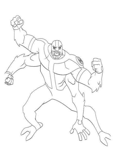 Maybe you would like to learn more about one of these? Coloring Page For Kids | Cartoon coloring pages, Ben 10 ...