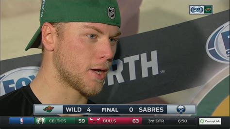 He holds swedish nationality and belongs to the white ethnicity. The Wild's Christian Folin discusses playing with just 5 ...