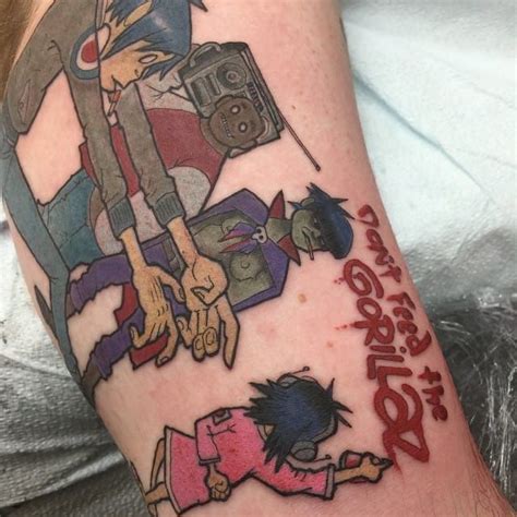 Can tattoos give you cancer? 15 Gorillaz Tattoos That Will Give You The Feel Good Inc ...