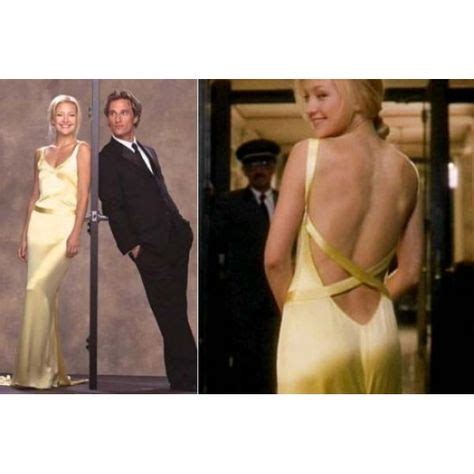 In comes andie anderson who, in turn, is writing a story on how to lose a guy in 10 days as a bet with her boss to be allowed to write more substantial. Kate Hudson Yellow Evening Dress in How to Lose a Guy in 10 Days #KateHudsondress #yellowdress # ...