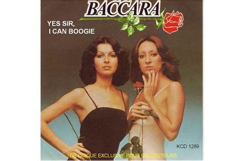Yes sir i can boogie. Throwback Thursday: Baccara "Yes Sir, I Can Boogie"