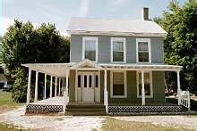 Lafayette parish house, plan #1482. Wrap-around porch on a budget | Old House Web | Farmhouse ...