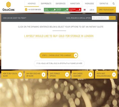 Goldcore are a large scale international bullion broker, working out of headquarters in dublin and offices in london. GoldCore reviews ratings and company details