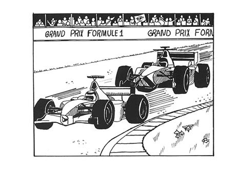Alle rennen und strecken der aktuellen formel 1 saison! Malvorlage Formel 1 | Ausmalbild 9543.