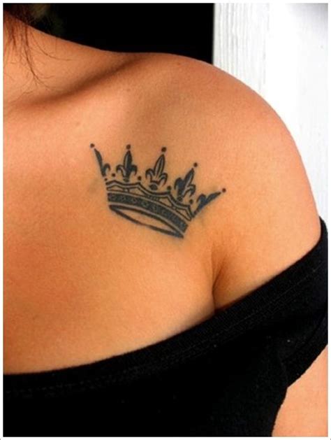 You can get them on your wrist, back, neck, and just about anywhere. Tons of Crown Tattoos Designs. Royally amazing!