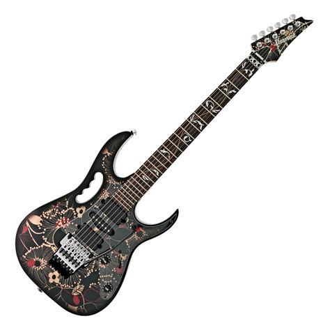 This guitar has the original dimarzio pickups, thin neck, and weighs 7 lbs 8 oz. DISC Ibanez JEM77 Steve Vai Prestige, Floral Pattern ...