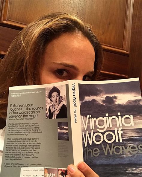 Apparently it's not just natalie. Natalie Portman on Instagram: "#TheWaves by #virginiawoolf ...