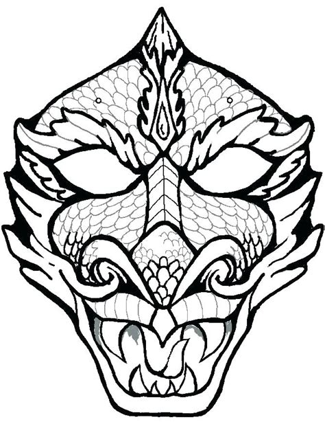 Colorful masks with various attractive embellishments have always been a subject of fascination for children and adults alike. African Mask Coloring Page at GetColorings.com | Free ...