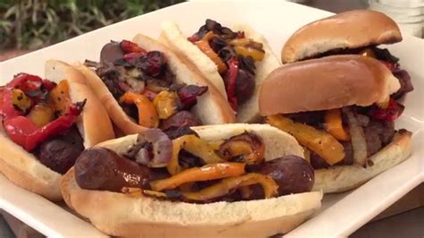 Ground sausage is something a vast variety of recipes call for; FRESH Ideas: Italian Sausage with Grilled Vegetables - YouTube