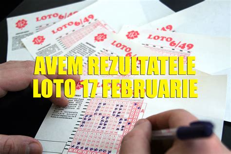 Rezultate loto 6 din 49, 5 din 40, joker, noroc. UPDATE Rezultate loto azi 17 februarie 2019. Numerele ...