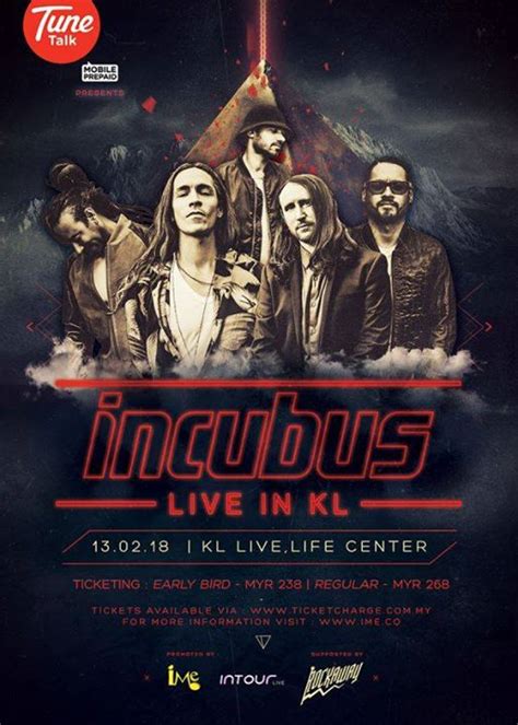 This page contains a national calendar of all 2018 public holidays for malaysia. Incubus Live in Malaysia, February 13 2018