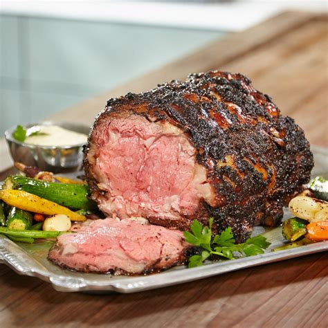Here, katie lee shares her recipe for succulent prime rib with a delicious herb gravy. Dijon Mustard Prime Rib Recipe : How To Perfectly Cook A ...