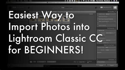 Add an album for each preset collection. How To Import Photos Into Lightroom Classic CC - For ...