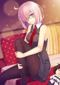 Back in the earlier days of anime, pink hair was much rarer. short hair, Pink hair, Pink eyes, Anime, Anime girls, Fate ...