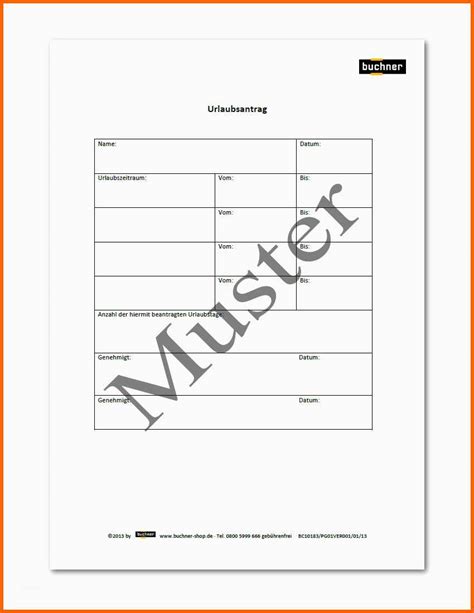 Klicken sie auf den folgenden button. Hervorragen Urlaubsantrag Praxisbedarf Shop Buchner | Kostenlos Vorlagen