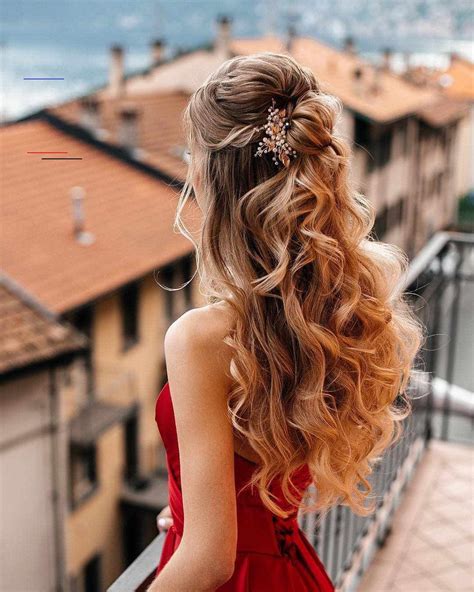It is one of the classics when it comes to prom hairstyles. Trendy Style Hair Long Curls Waterfall With Stunning ...